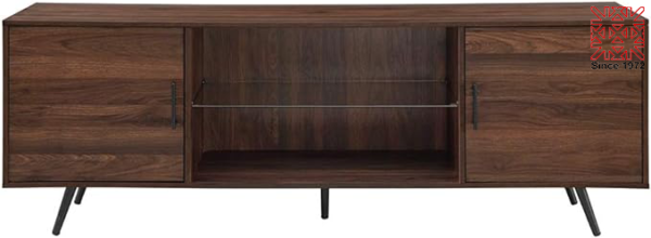 Walnut Media Console Standard