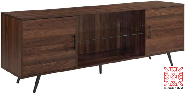 Walnut Media Console Standard