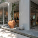 Ash Wood Sliding Door