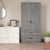 2 Door 2 Drawer Wardrobe
