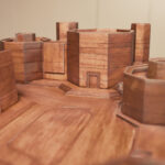 AlHamra Art Council model in wood