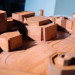 AlHamra Art Council model in wood