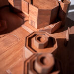 AlHamra Art Council model in wood