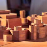 AlHamra Art Council model in wood