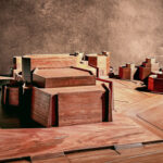 AlHamra Art Council model in wood