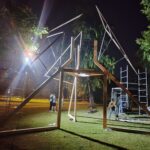 Artistic Wooden Structure for Lahore Biennale Foundation