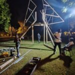 Artistic Wooden Structure for Lahore Biennale Foundation